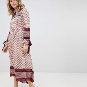 NWOT Maison Scotch Chiffon Boho Dress - $259 value
